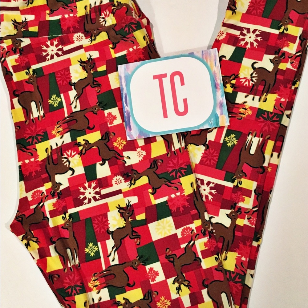 New LuLaRoe TC Christmas Leggings
